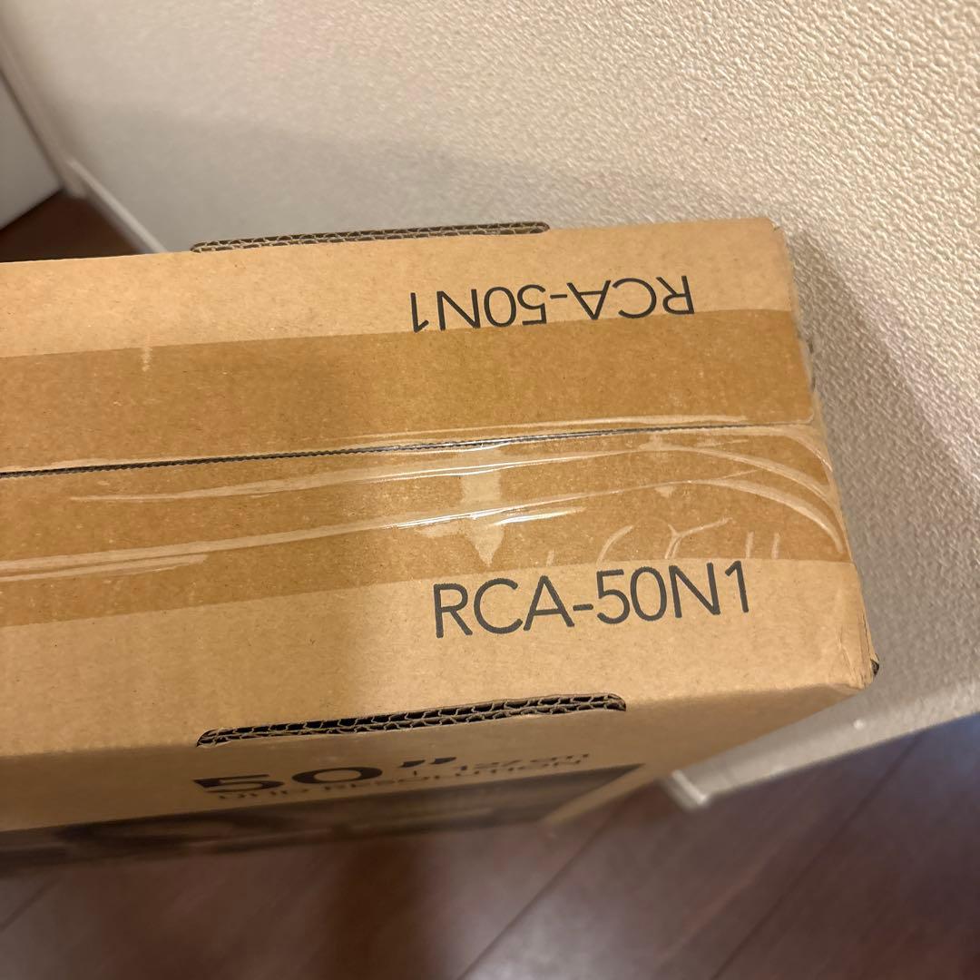 RCAチューナーレステレビ 4K 50v型 AndroidTV RCA-50N1