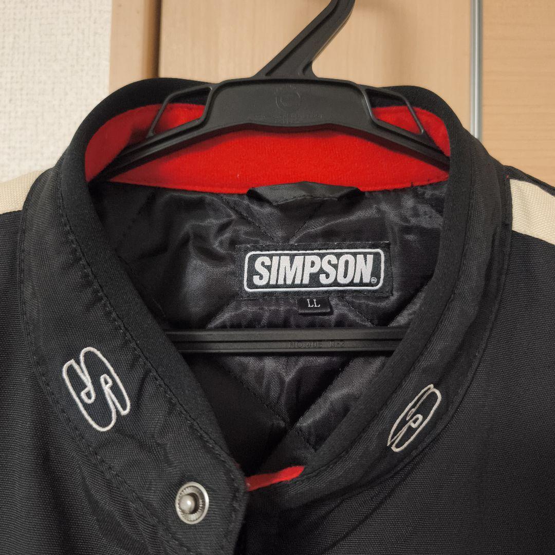 SIMPSON シンプソン　60周年記念　ライダーズジャケット　LLサイズ美品