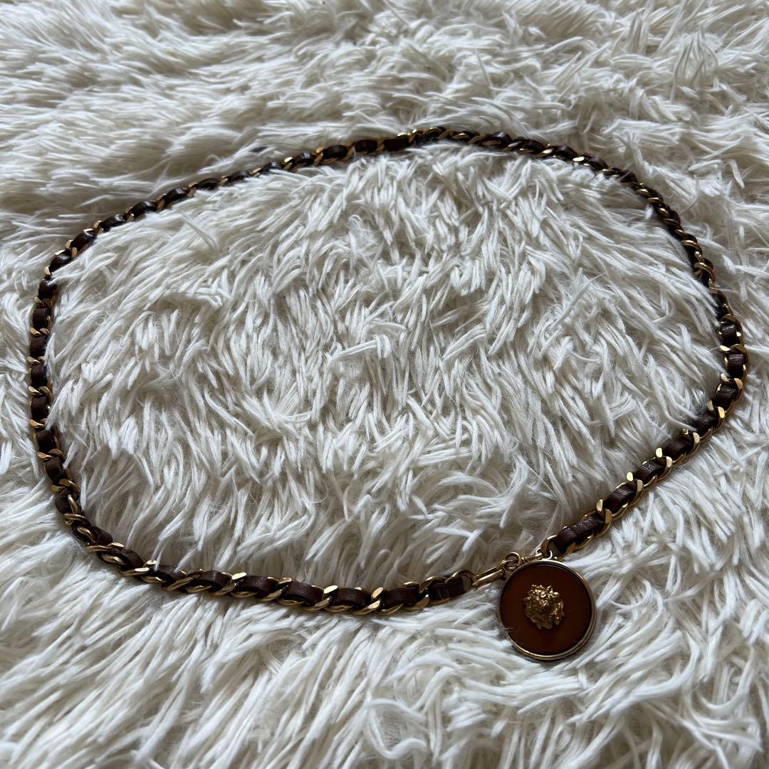 【極美品】シャネル ベルト チェーン ライオン 希少 レア