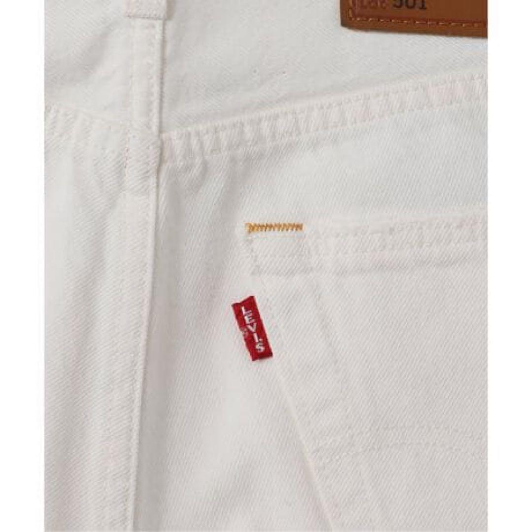 【LEVI’S(R)/リーバイス(R)】別注 501(R) WHITE L28