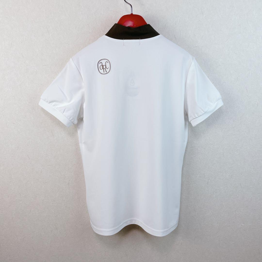 25FW【新品未使用 アルチビオ】機能素材脇ラインポイント半袖ハイネック38号