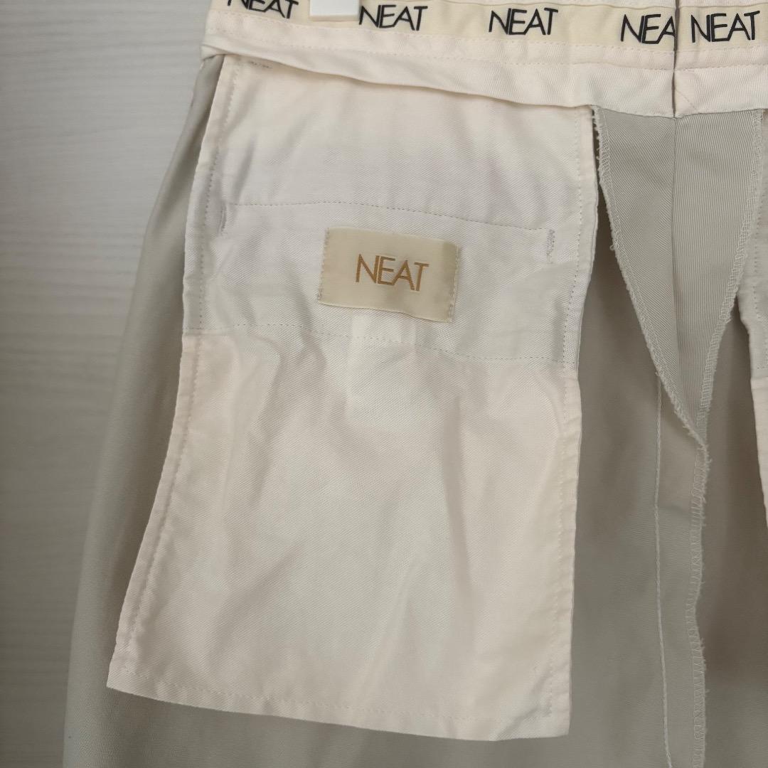 NEAT ニート ビショップ〈別注〉チノパンツ S チノパン　ナチュラル