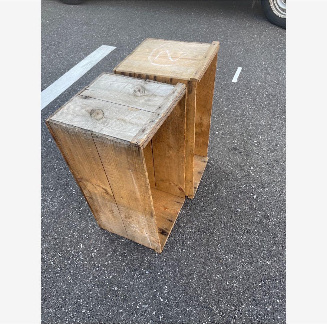 ㉑10箱セット送料無料リンゴ箱りんご箱C品 木箱