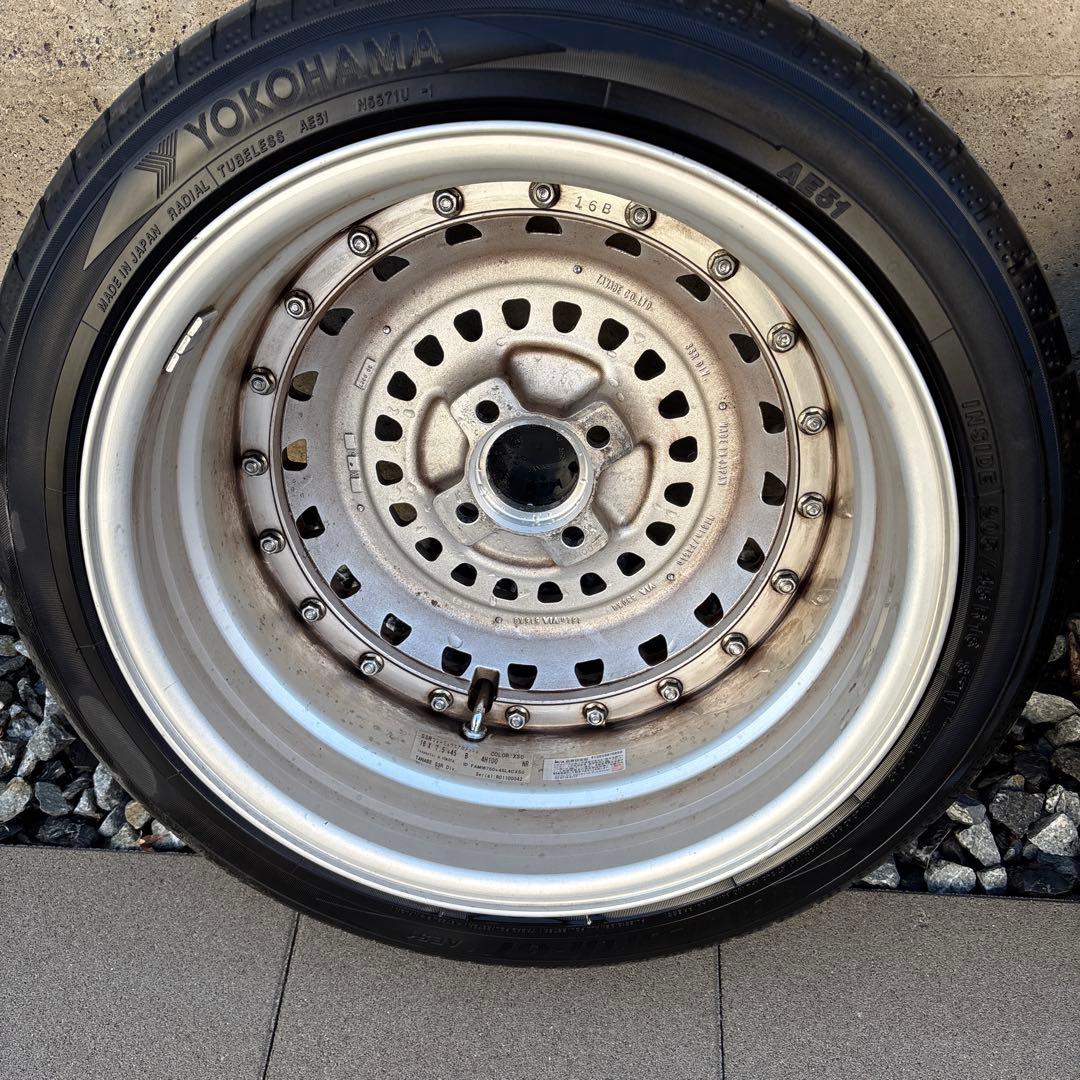 た*ん様 SSR フォーミュラエアロメッシュ　16インチホイールセット　205/