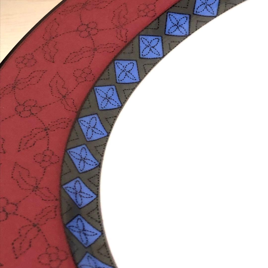 ダンスクの「ルビーフラワーズ」ディナープレート2枚セット