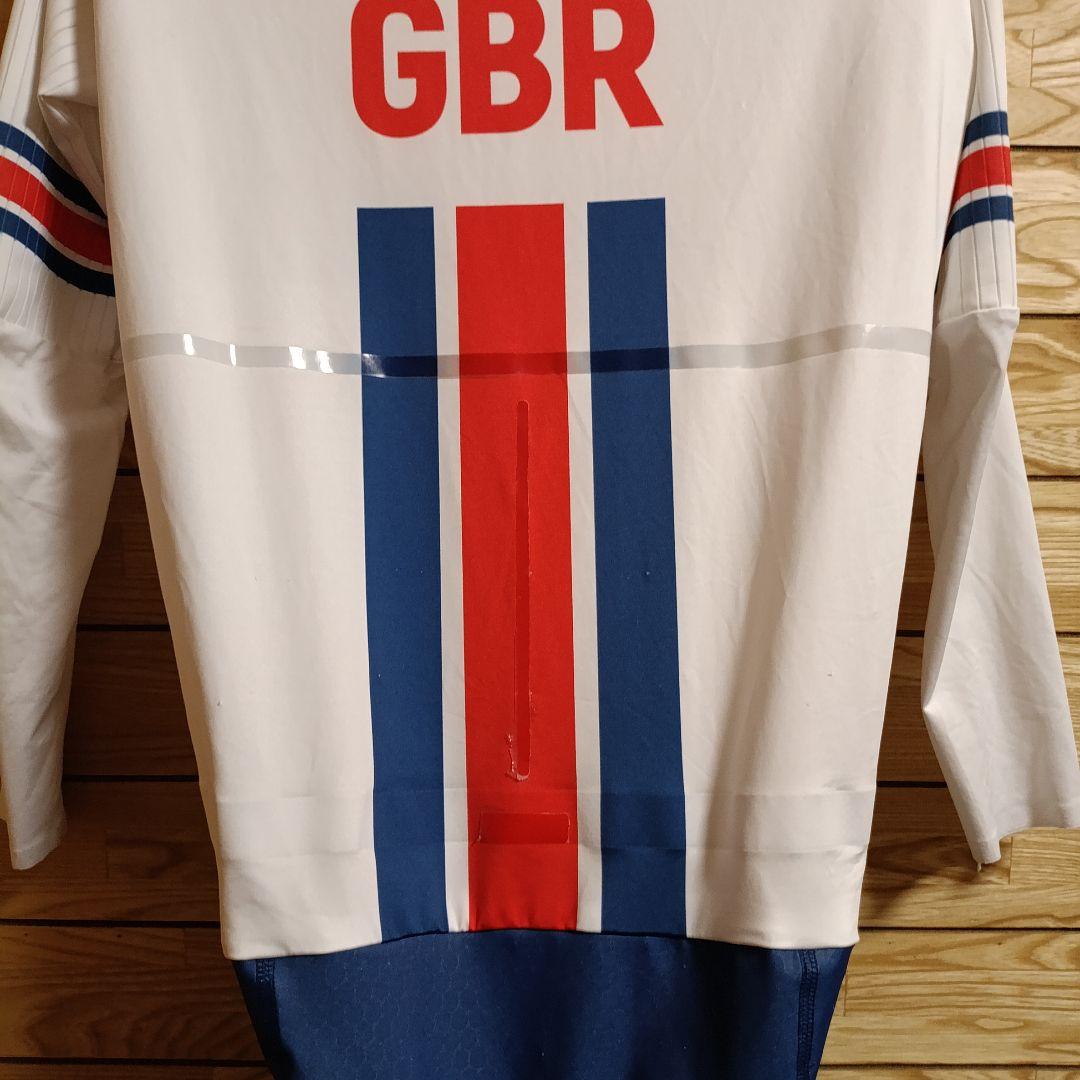 支給品　スキンスーツ　イギリス代表　ナショナルチーム　ワンピース　長袖　S