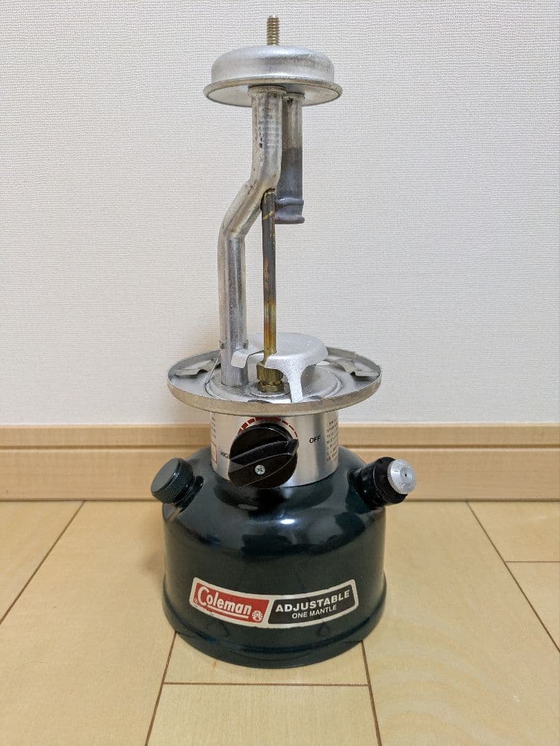 Coleman コールマン ガソリンランタン ワンマントル 92年4月