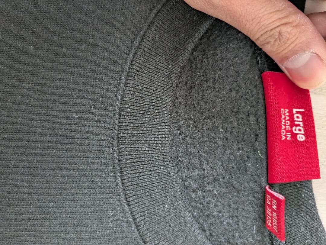 Supreme 24ssエスタブリッシュクルーネックスウェット