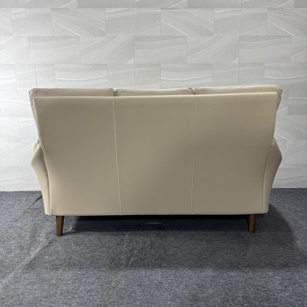 nitori ニトリ 3人用ソファ コウテイ3 革張りソファ d4859