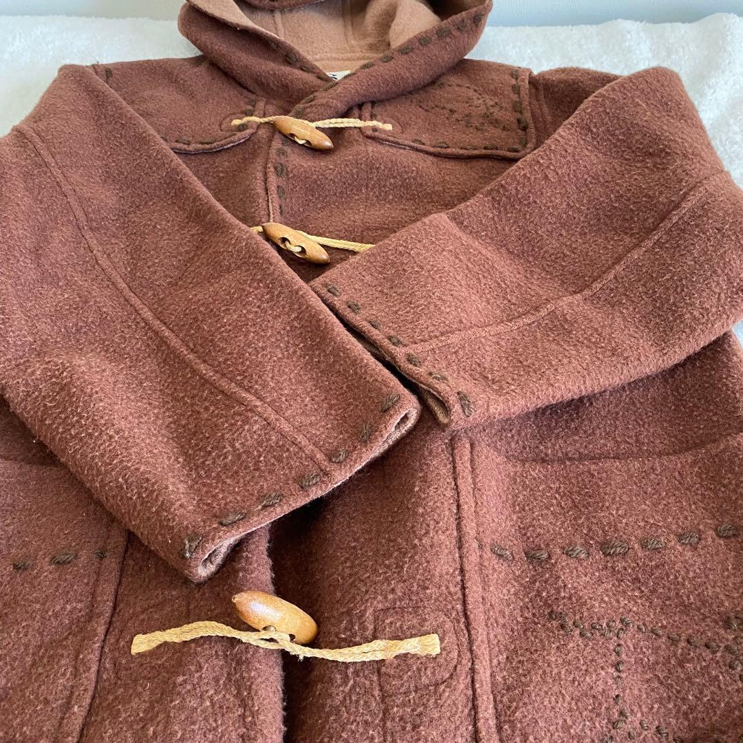 【HAI SPORTING GEAR】ビンテージ　ダッフルコート【M】ロング　毛