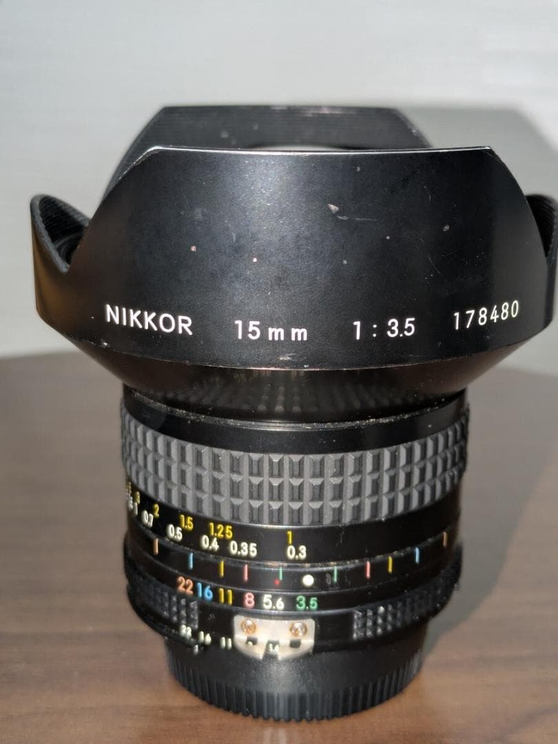 NIKON ニコン NIKKOR 15mm F3.5 レンズ FishEYE