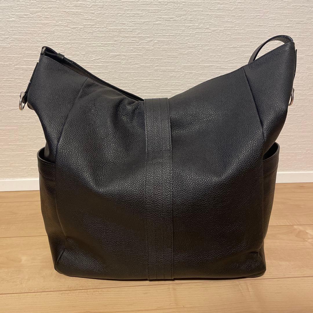 マスターピース drum 2wayショルダートート M ブラック