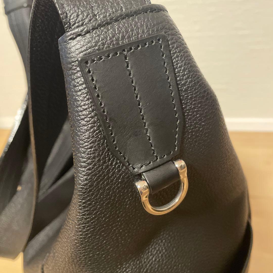 マスターピース drum 2wayショルダートート M ブラック