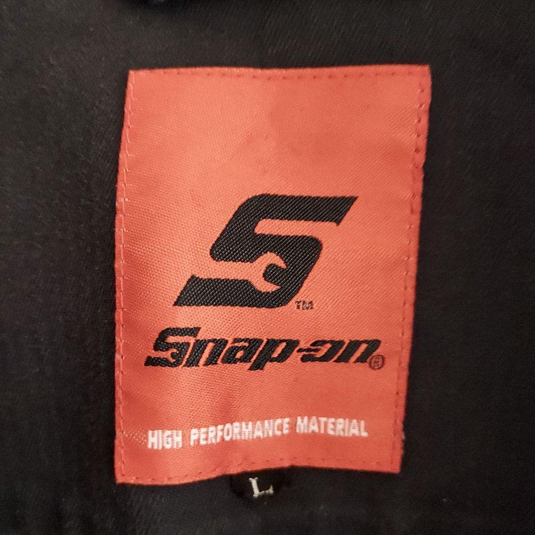 【Snap-on】スナップオン 刺繍 オールインワン L 紺