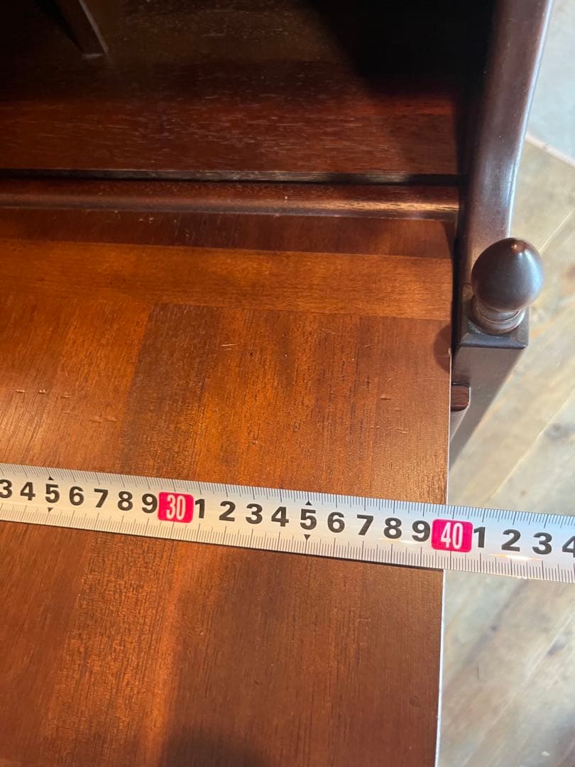 ._.*＊希少 オールドカリモク ライティングビューロー 机 小ぶりデスク