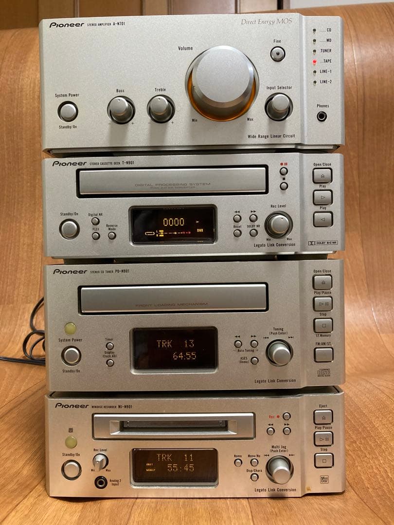 Pioneer パイオニア コンポ オーディオセット FILL 　リモコン付