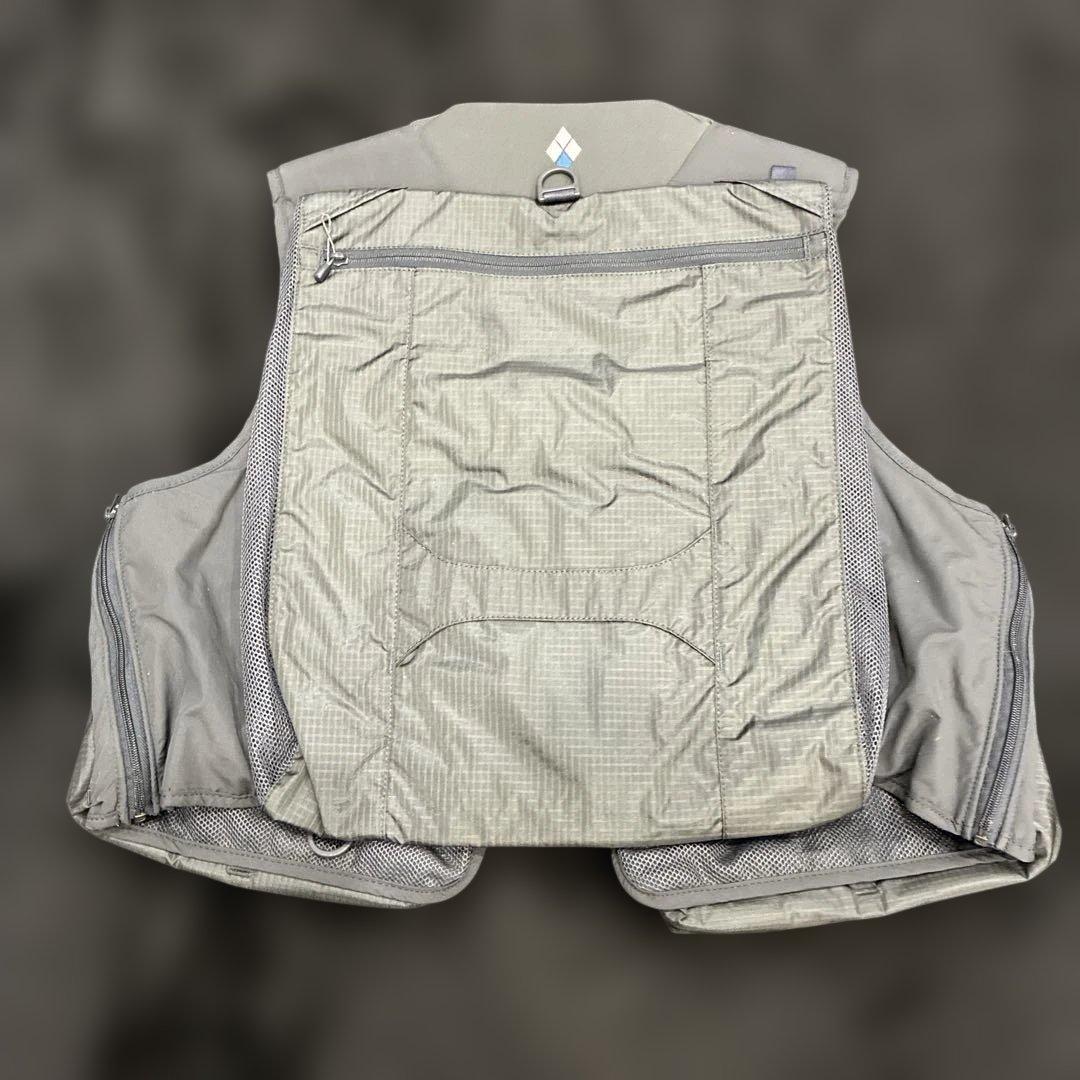 mont-bell フィッシングベスト　ダークグレーLサイズ