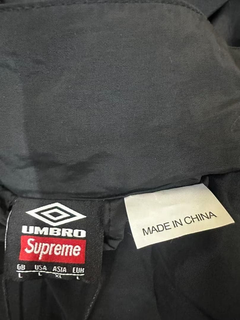 Supreme × Umbro コラボ メンズ ジャケット ブラック mサイズ