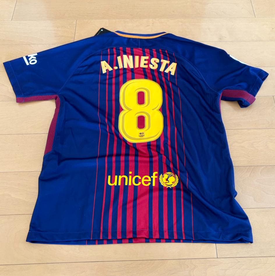 新品未使用 FCバルセロナ イニエスタ ユニフォーム
