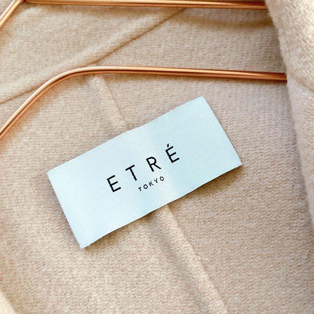 【ETRE TOKYO】美品　エトレトウキョウ　ピンク　ウールラバージャケット