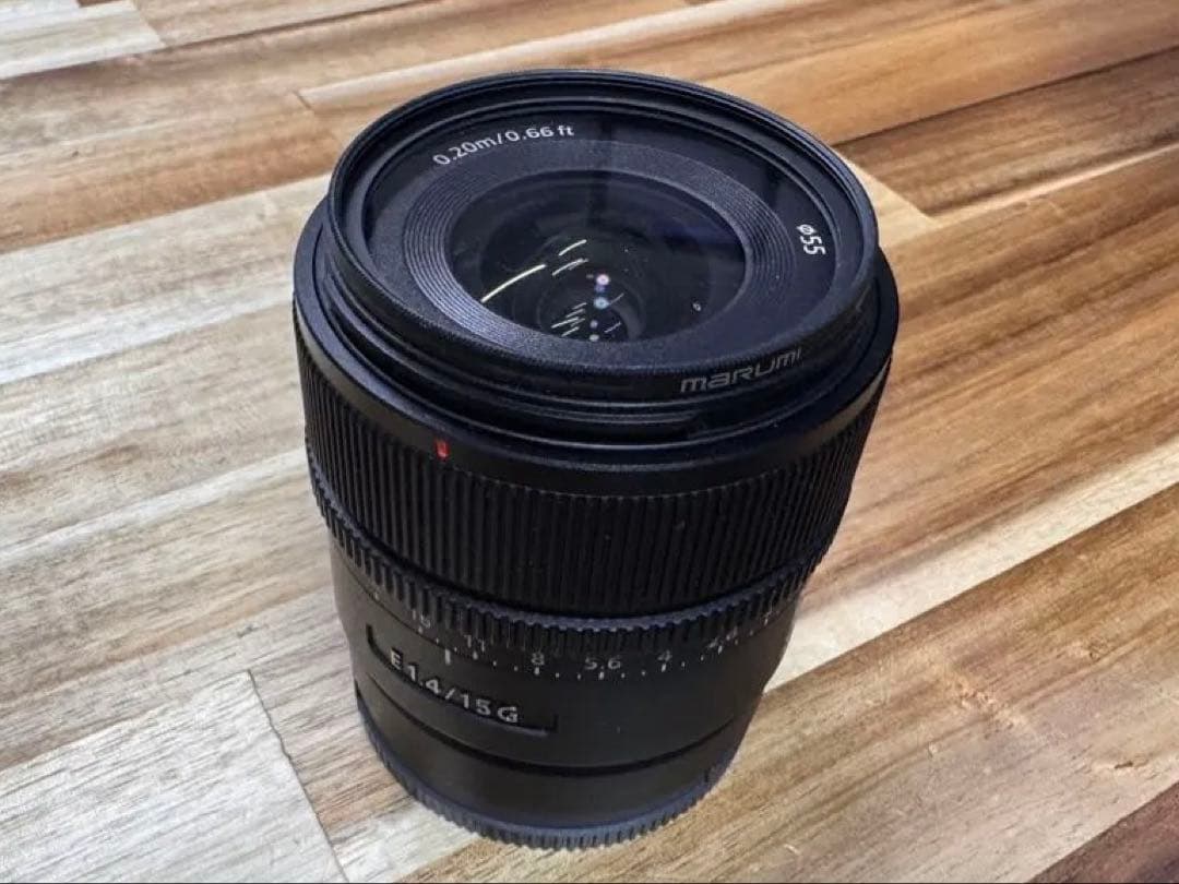 SONY Eマウント Gレンズ F1.4 15mm (SEL15F14G)