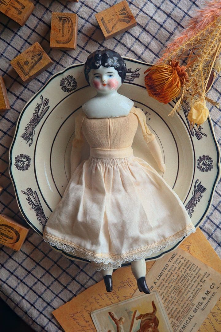 y*i様 アンティーク チャイナヘッドドール ビスクドール ドイツドール