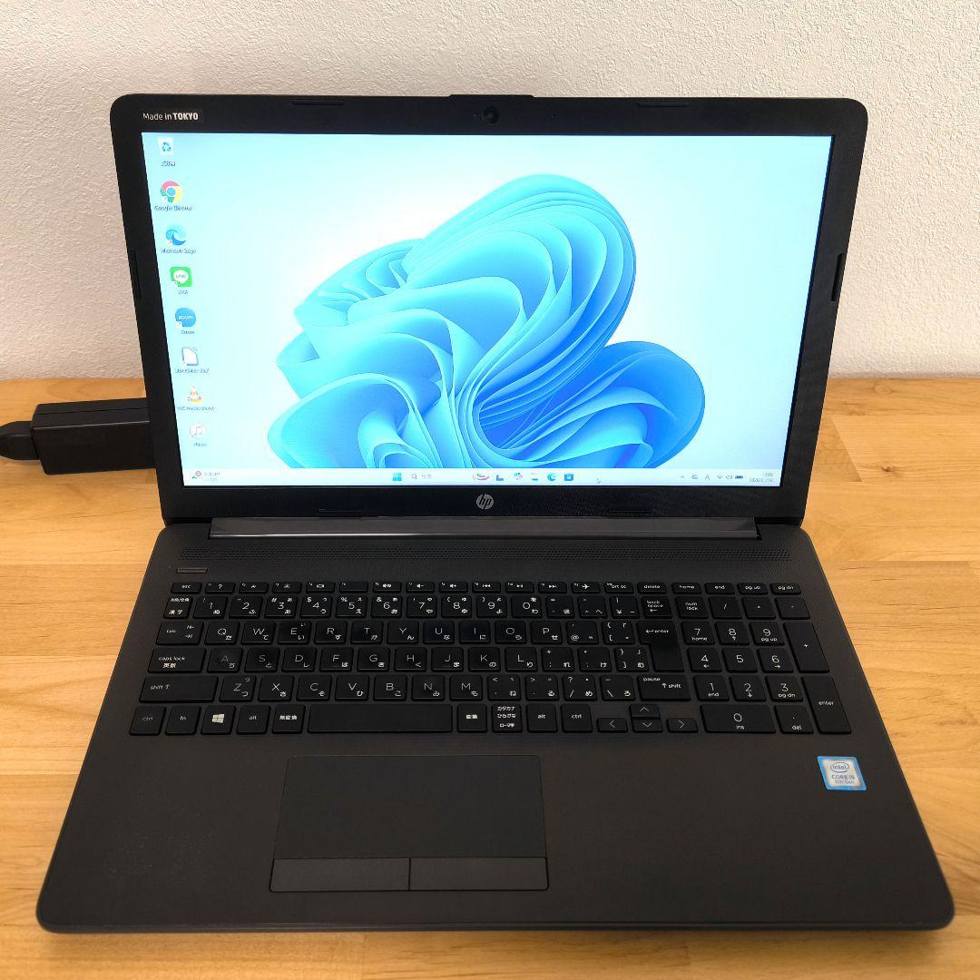 HP 250G7 ノートPC｜15.6型FHD／i5第8世代／Windows11