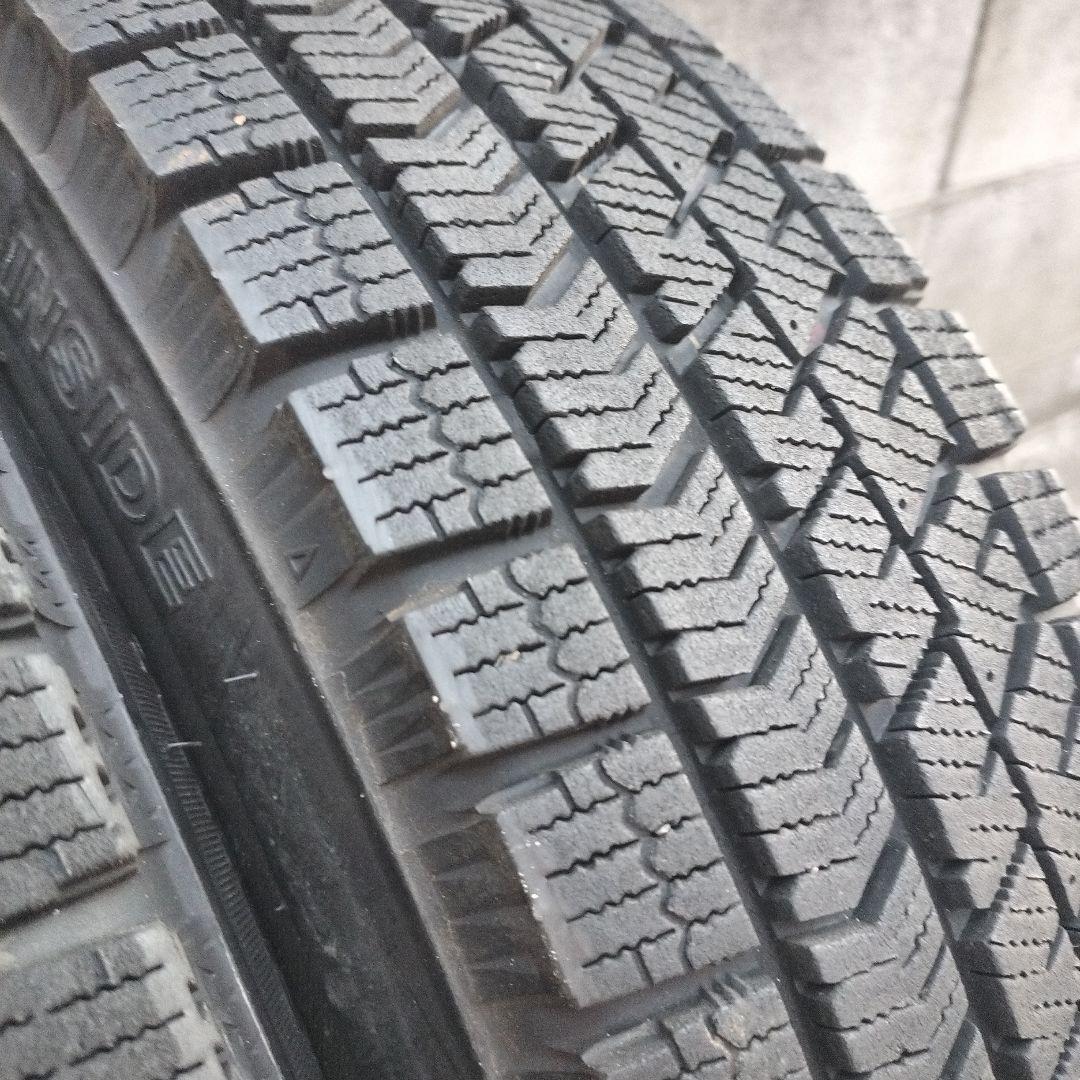 145/80R13 スチールホイル付きスタッドレスタイヤ4本セットの内2本 ①