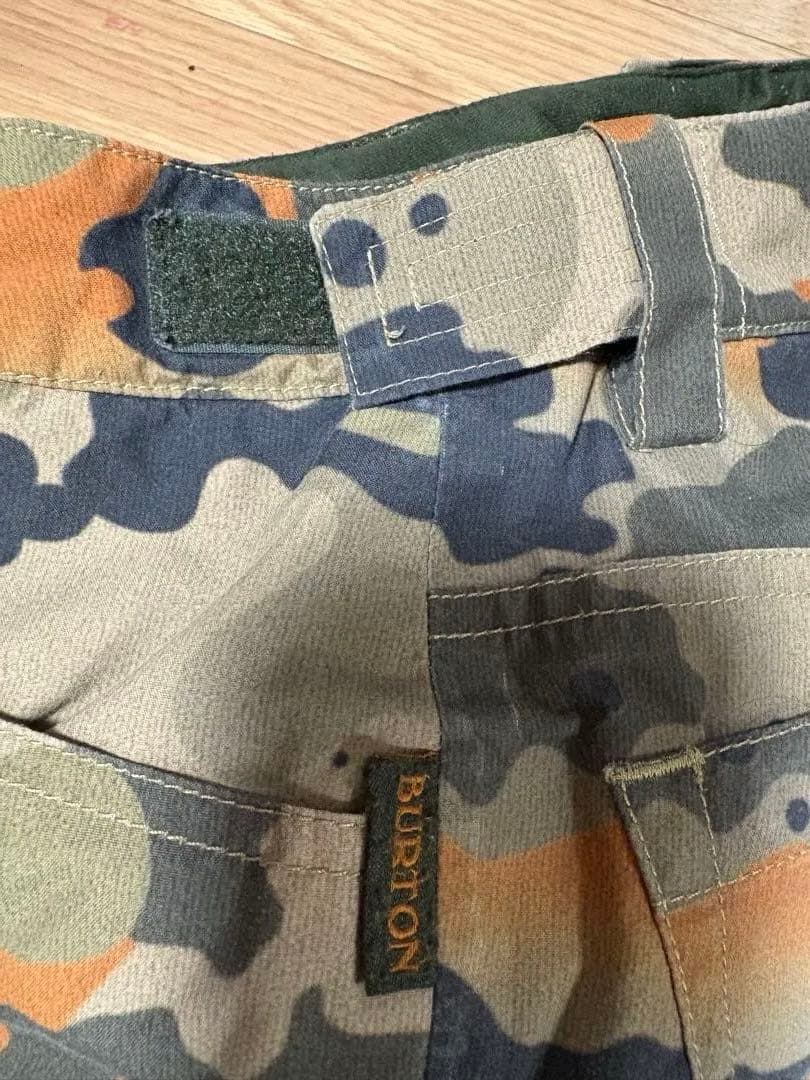 BURTON スノーボードウェアセット XS 黒迷彩