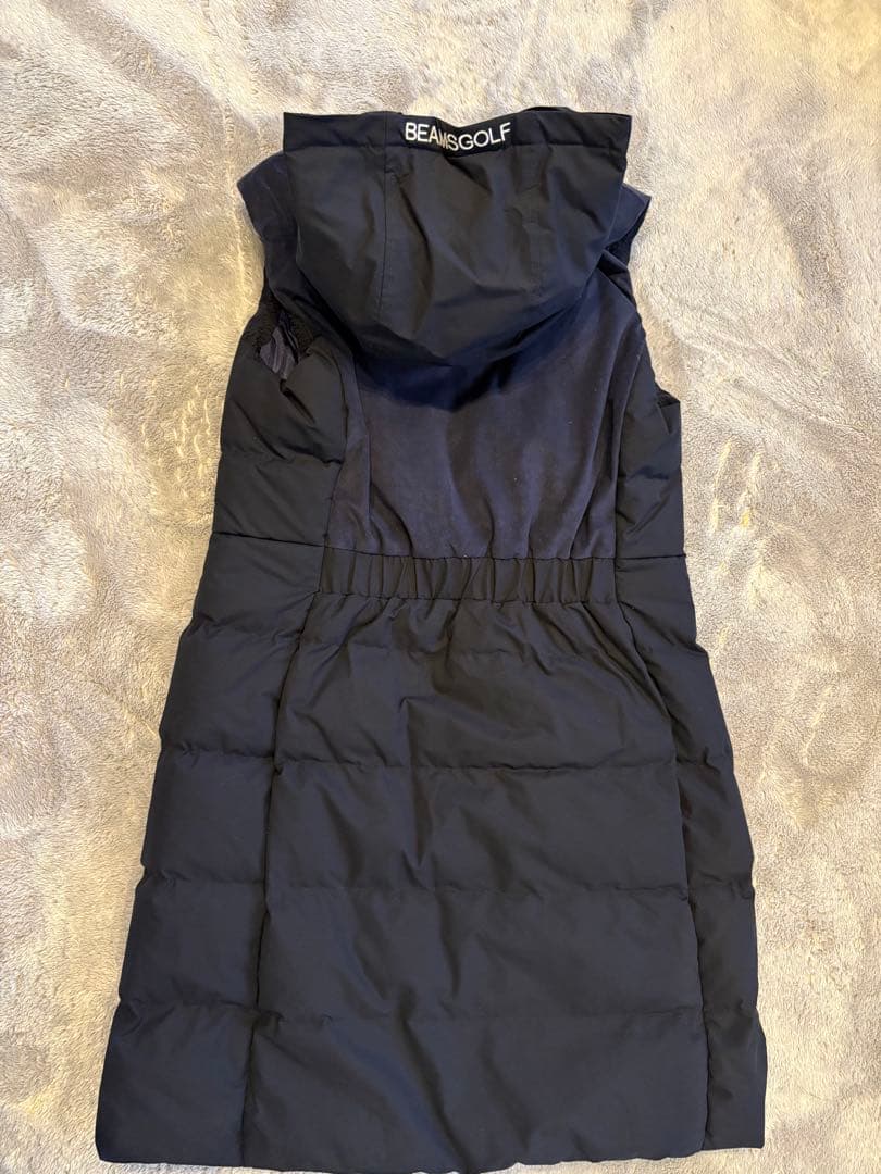 BEAMS GOLF ビームスゴルフスエードライク パデット ワンピース