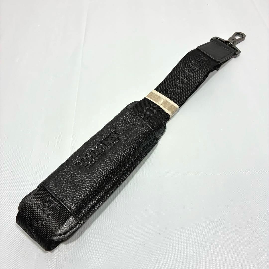 【新品タグ付】 BOSTANTEN 2way ゴルフバッグ シューズ収納 本革