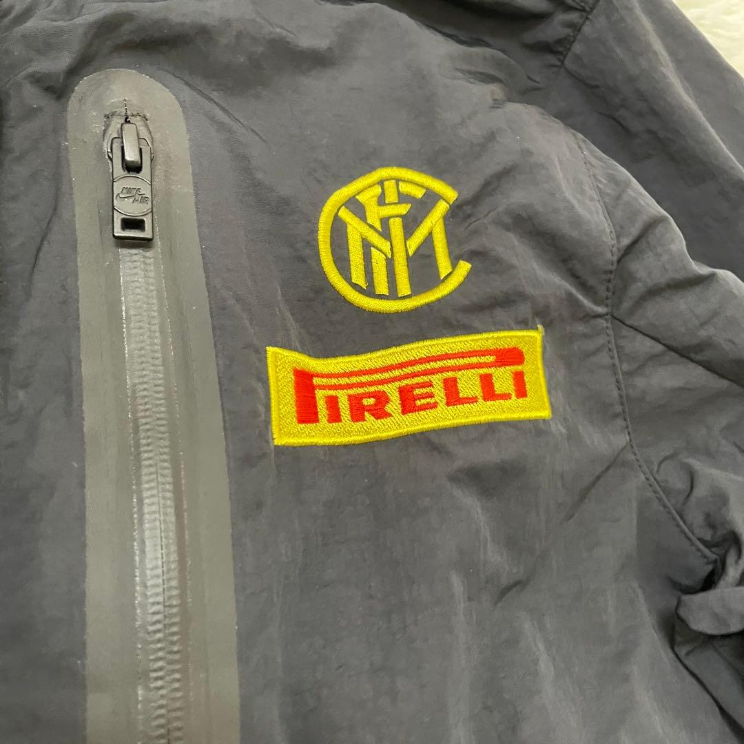 【美品】　ナイキ インテル×ピレリ ジャンプスーツ ナイロン ツナギ 黒
