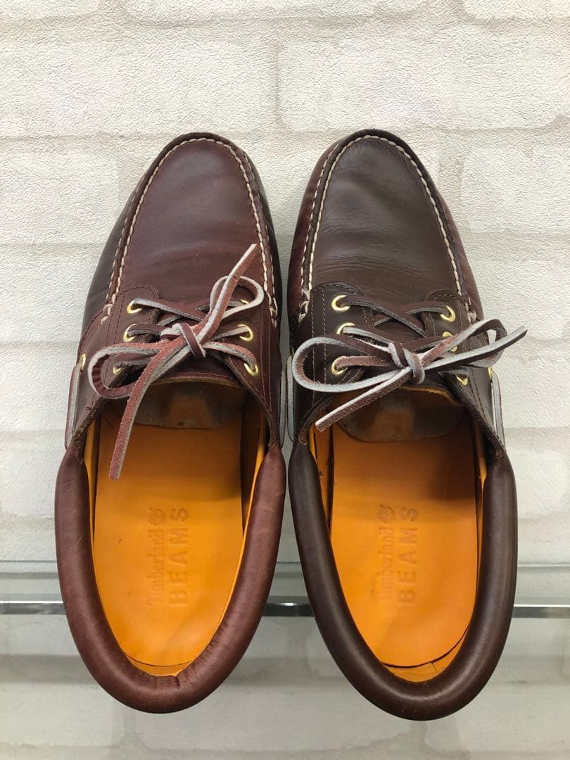 ゆ Timberland × BEAMS 別注 モカシンシューズ