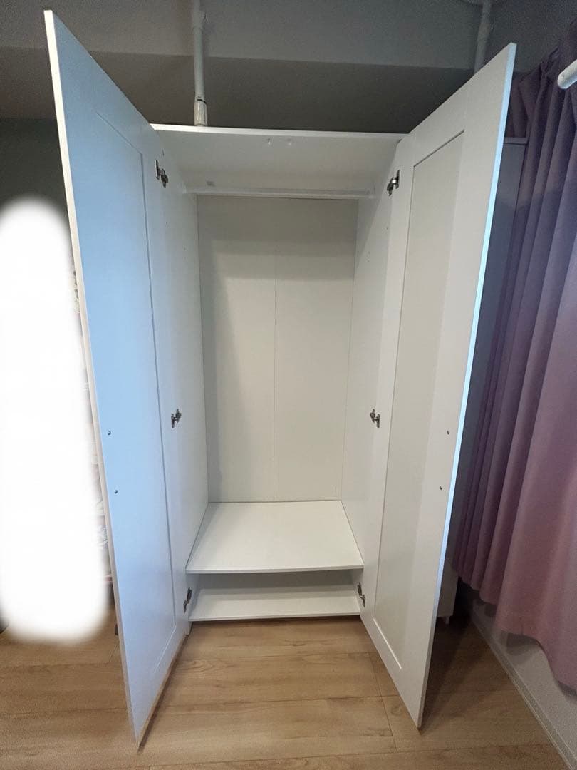 IKEA BRIMNES ブリムネス　ワードローブ　クローゼット　収納