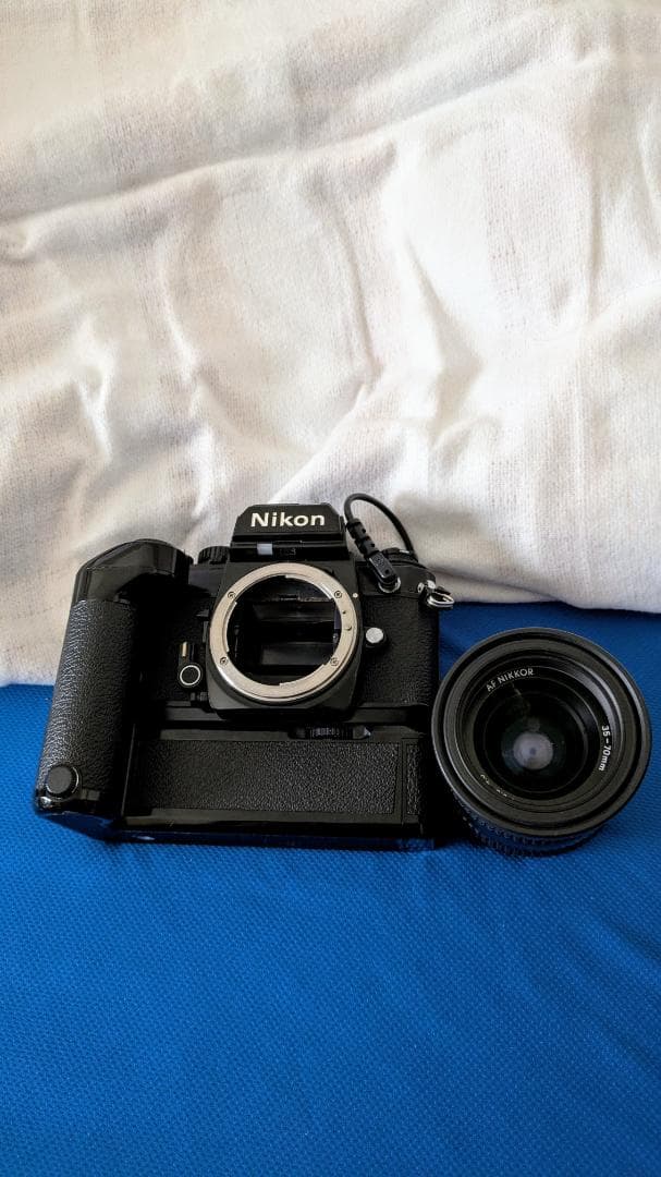 限界値下美品！Nikon FA 黒確認済 35-70mm+MD-12+MF-12