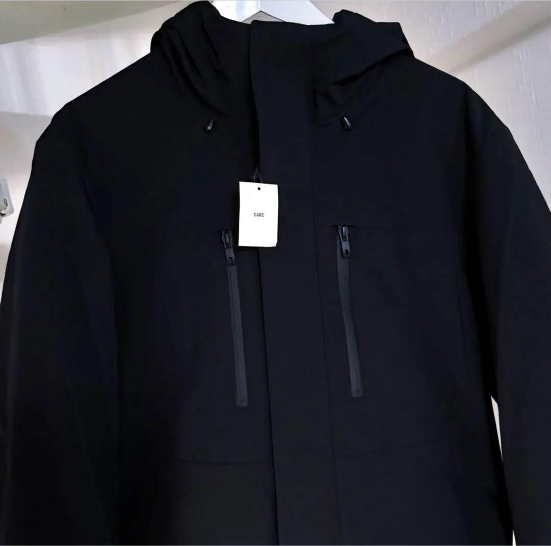 【新品未使用】UNIQLO ユニクロ　ハイブリッドダウンパーカ　黒　Lサイズ