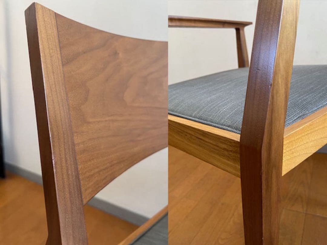 TIME&STYLE タイム&スタイル　VISION チェア　③ ウォールナット