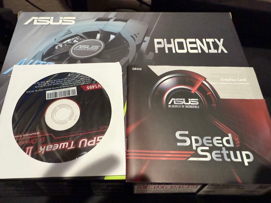 グラフィックボード・グラボ・ビデオカード ASUS GTX 1650 PHOENIX OC 4GB