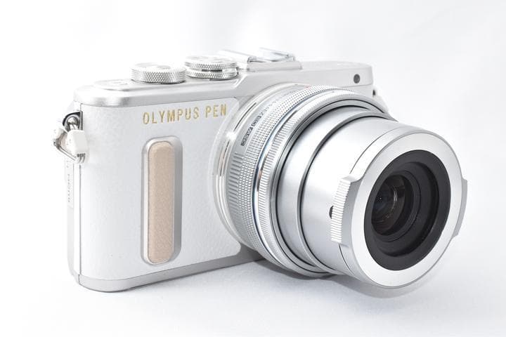 【美品】OLYMPUS PEN E-PL8 ホワイト レンズキット