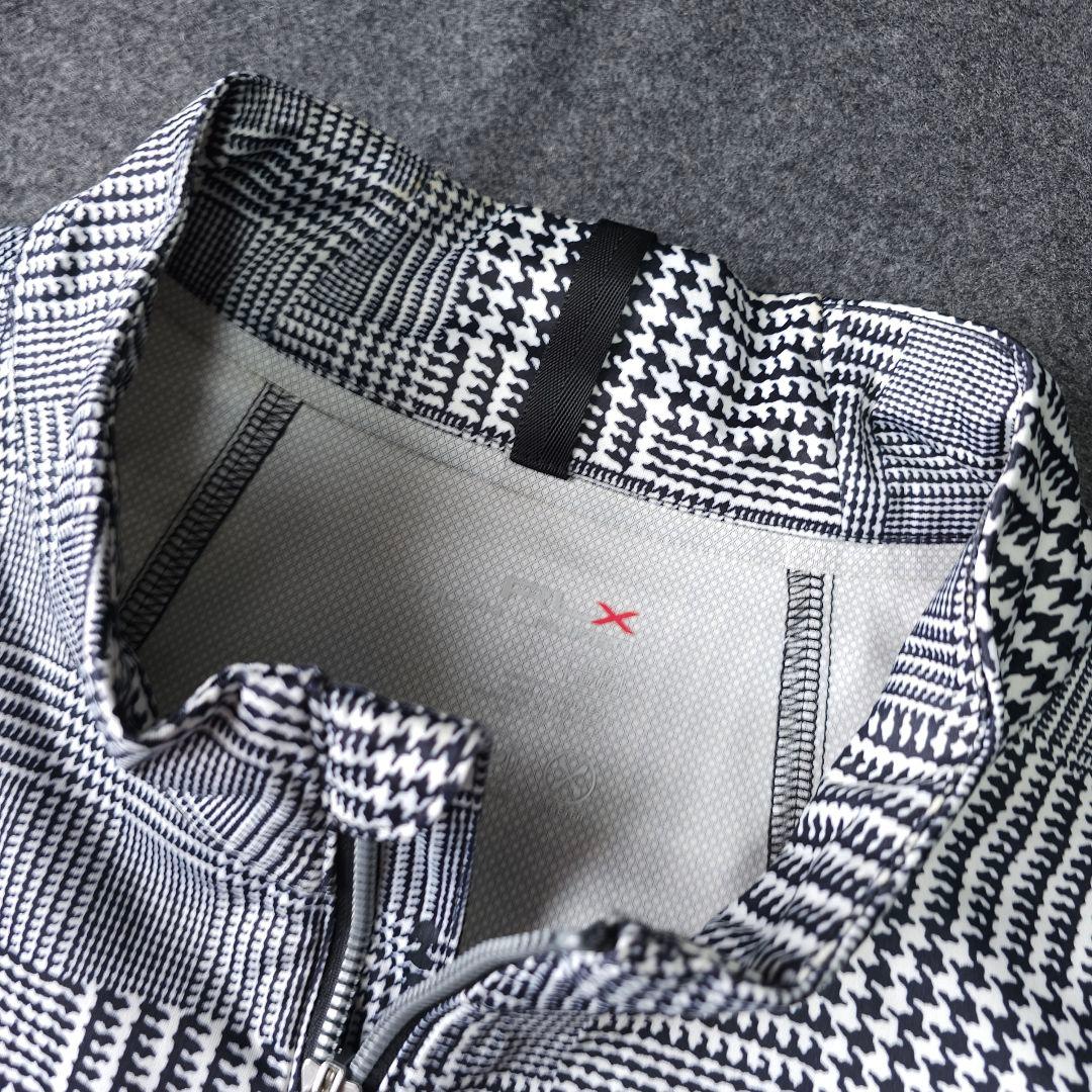 近年 RLX ポロラルフローレン グレンチェック柄撥水ブルゾンジャケット XL