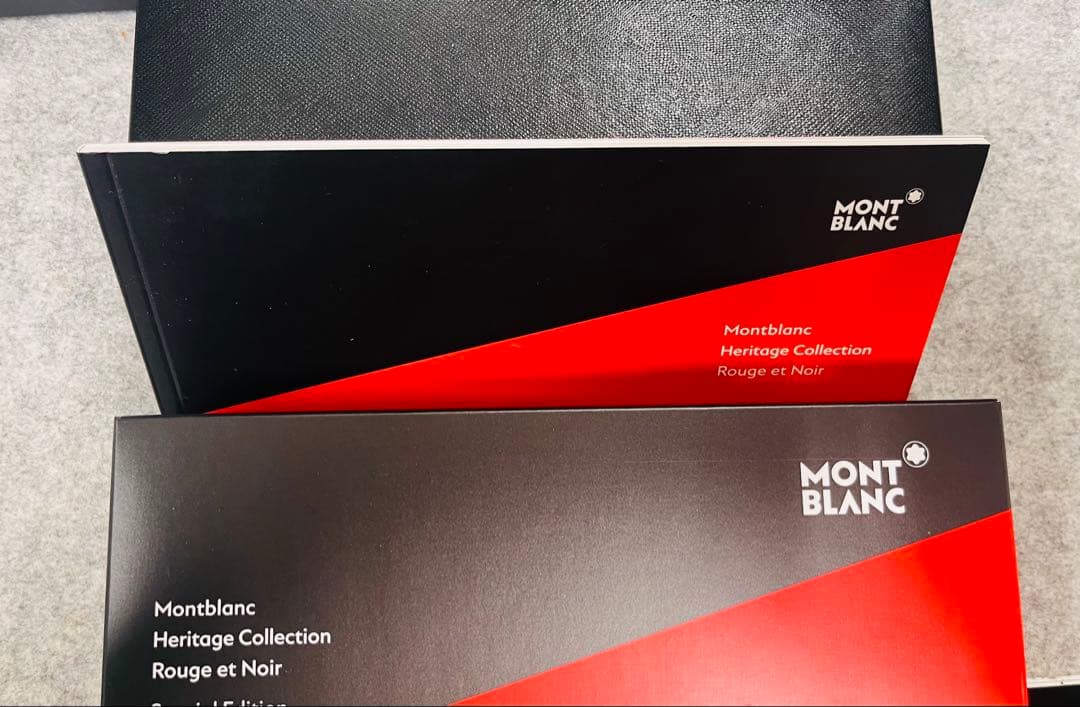 モンブラン ボールペン ヘリテイジ コレクション ルージュ＆ノワール