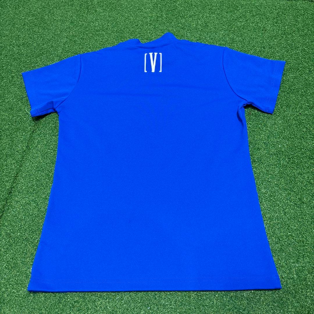 V TWELVE LUX ゴルフシャツ 青 Mサイズ
