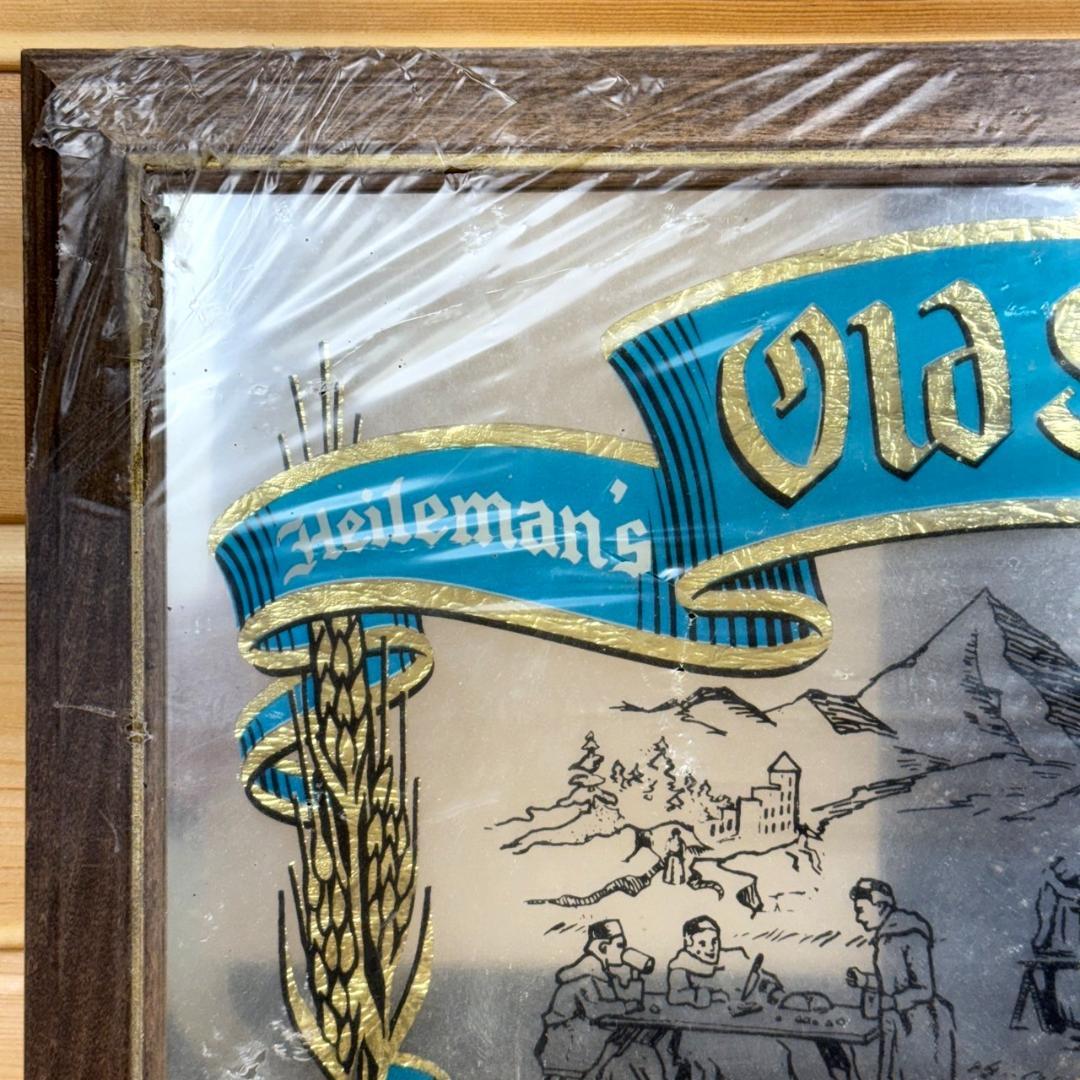 OLD STYLE BEER パブミラー オールドスタイル ビンテージ 鏡