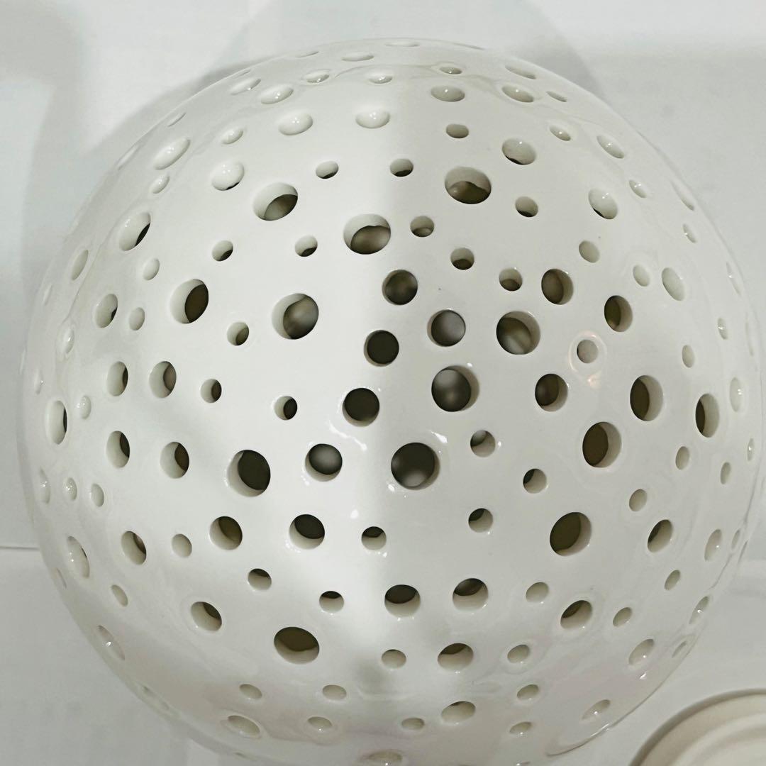 ケーラー ノビリ ボールキャンドルホルダー 12cm+14cmの2点セット