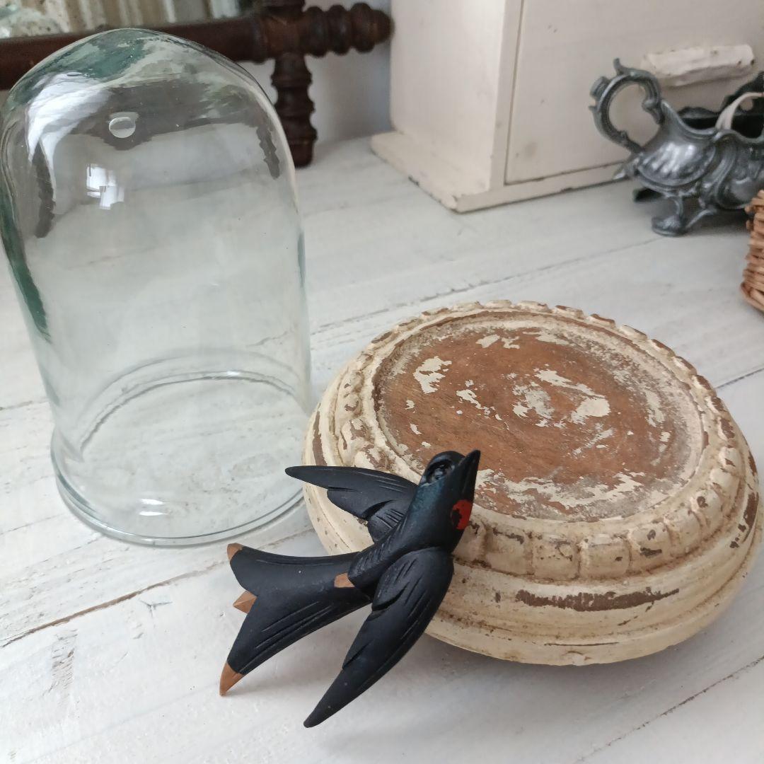 フランスアンティーク ガラスドーム