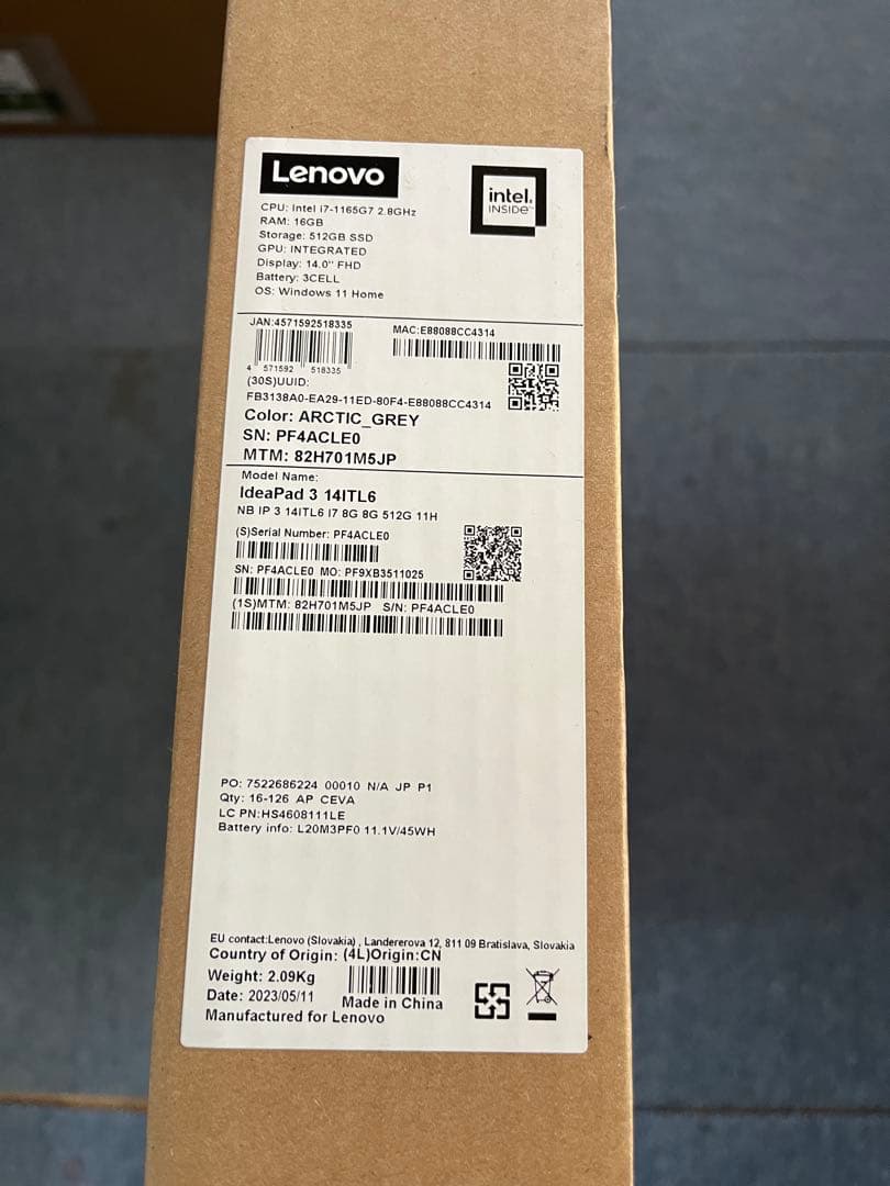 モ*コ様 【新品未開封品】Lenovo IdeaPad Slim 360i 14