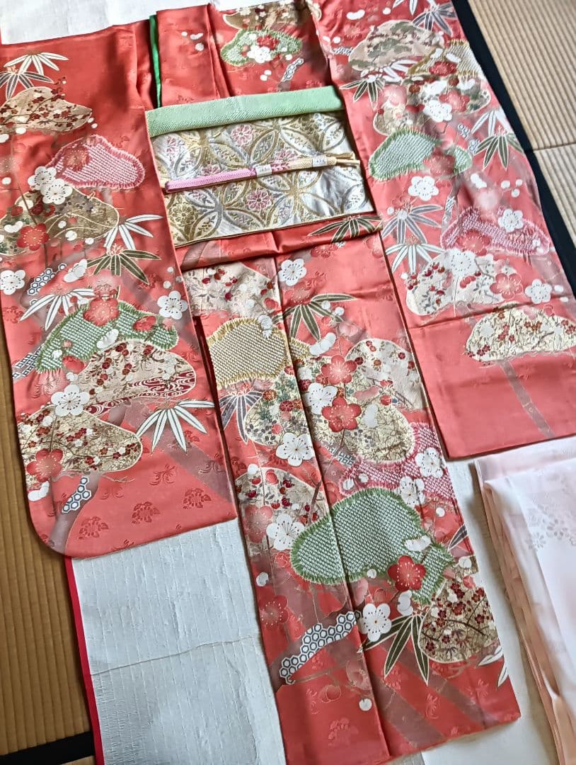 そごう誂　正統派　上質　高級振袖フルセット　川島織物帯　トール169 裄68