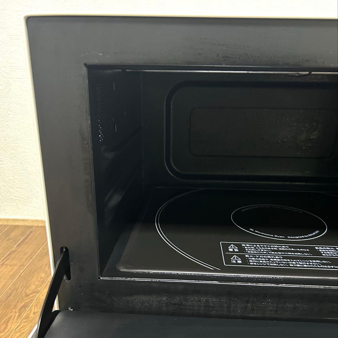 〔目立った汚れなし〕BALMUDA オーブンレンジ