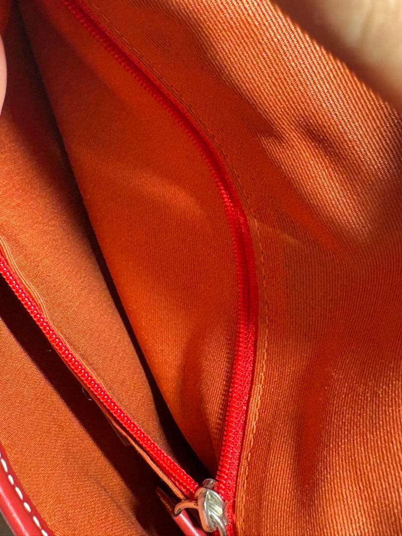 コーチ レッドシグネチャーハンドバッグ COACH ハンドバッグ