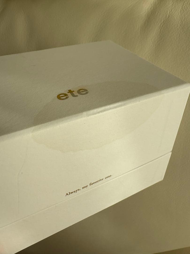 ete ソーラーウォッチ スクエア メッシュベルト(箱、証明書付き)